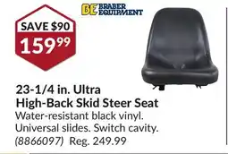 Princess Auto 23-1/4 in. Ultra High-Back Skid Steer Seat offer