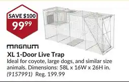 Princess Auto XL 1-Door Live Trap offer