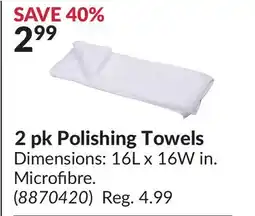 Princess Auto Grip 2 pk Polishing Towels offer