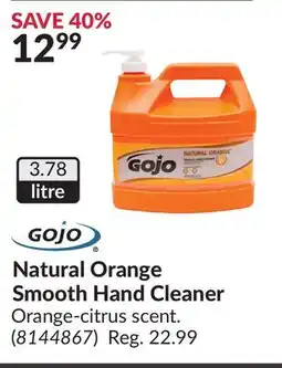 Princess Auto Natural Orange Smooth Hand Cleaner offer
