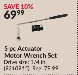Princess Auto 5 pc Actuator Motor Wrench Set offer