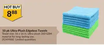 Princess Auto 10 pk Ultra-Plush Edgeless Towels offer