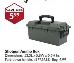 Princess Auto Shotgun Ammo Box offer