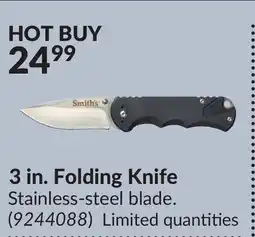 Princess Auto 3 in. Folding Knife offer