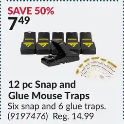 Princess Auto 12 pc Snap and Glue Mouse Traps offer