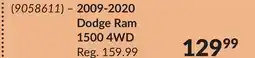 Princess Auto 2009-2020 Dodge Ram 1500 4WD offer