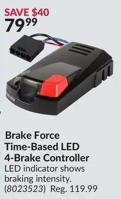 Princess Auto Brake Force Time-Based LED 4-Brake Controller offer