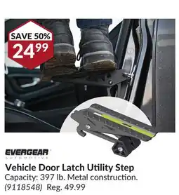 Princess Auto Vehicle Door Latch Utility Step offer