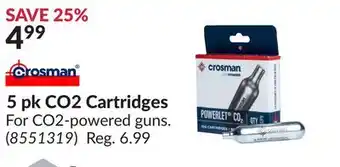 Princess Auto 5 pk CO2 Cartridges offer