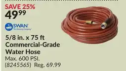 Princess Auto 5 in. x 75 ft Commercial-Grade Water Hose offer