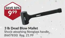 Princess Auto 3 lb Dead Blow Mallet offer