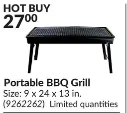 Princess Auto Portable BBQ Grill offer