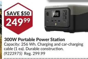 Princess Auto 300W Portable Power Station offer