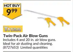 Princess Auto Twin-Pack Air Blow Guns offer
