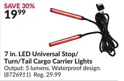 Princess Auto 7 in. LED Universal Stop/Turn/Tail Cargo Carrier Lights offer