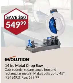 Princess Auto 14 in. Metal Chop Saw offer