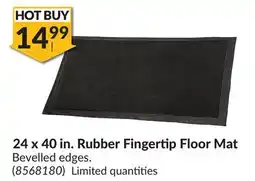 Princess Auto 24 x 40 in. Rubber Fingertip Floor Mat offer