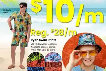 Fabricland Ryan Swim Prints offer