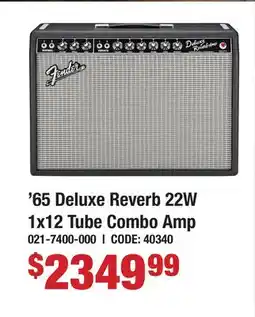 Long & McQuade Fender '65 Deluxe Reverb offer