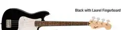 Long & McQuade Squier Sonic Bronco Bass, Laurel Fingerboard - Black offer