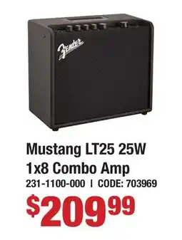 Long & McQuade Fender Mustang LT25 offer