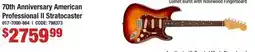 Long & McQuade Fender 70th Anniversary American Professional II Stratocaster, Rosewood Fingerboard - Comet Burst offer