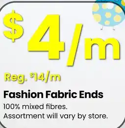 Fabricland Fashion Fabric Ends offer