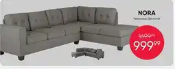 Meubles RD NORA Reversible Sectional offer