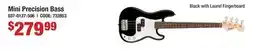 Long & McQuade Squier Mini P Bass, Laurel Fingerboard - Black offer