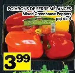 Supermarché PA Mixed Greenhouse Peppers offer