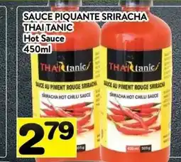 Supermarché PA Thai Tanic Hot Sauce offer