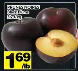Supermarché PA Black Plums offer