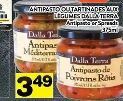 Supermarché PA Dalla Terra Antipasto or Spreads offer