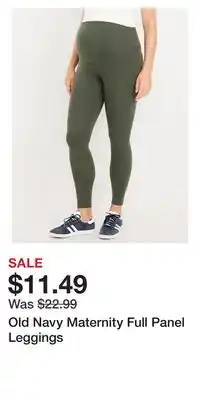 Old Navy Old Navy Maternity Full Panel Leggings offer