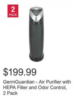 Costco GermGuardian - Air Purifier with HEPA Filter and Odor Control, 2 Pack offer