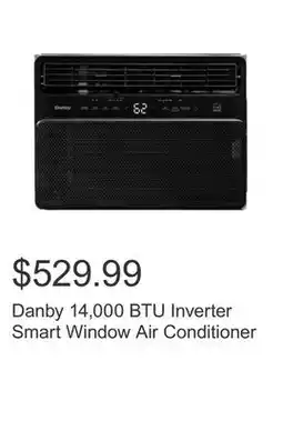 Costco Danby 14,000 BTU Inverter Smart Window Air Conditioner offer