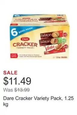 Costco Dare Cracker Variety Pack, 1.25 kg offer