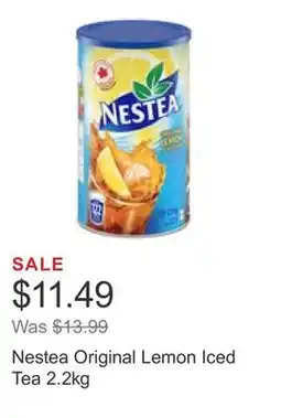 Costco Nestea Original Lemon Iced Tea 2.2kg offer