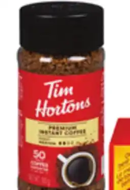 Giant Tiger Tim Hortons instant coffee offer