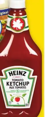 Giant Tiger Heinz ketchup offer