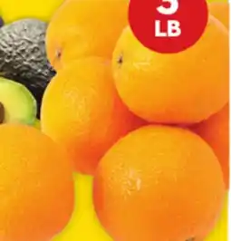Giant Tiger or 3 lb seedless oranges offer