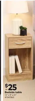 Giant Tiger Bedside table offer