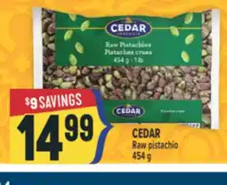 Marché Adonis CEDAR RAW PISTACHIO, 454 G offer