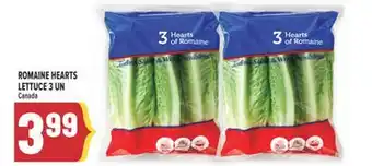 Marché Adonis ROMAINE HEARTS LETTUCE 3 UN offer