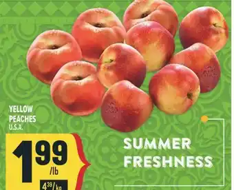 Marché Adonis YELLOW PEACHES offer