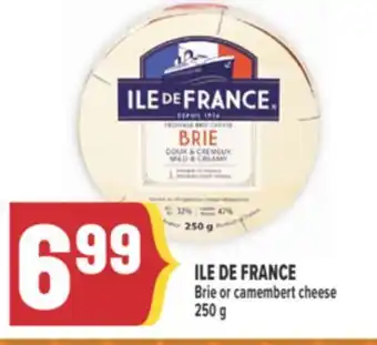 Marché Adonis ILE DE FRANCE Brie or camembert cheese offer