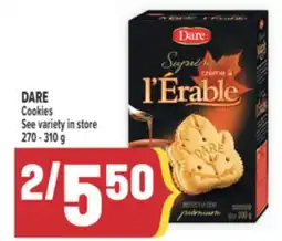 Marché Adonis DARE Cookies offer