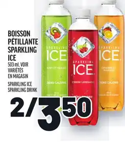 Metro BOISSON PÉTILLANTE SPARKLING ICE | SPARKLING ICE SPARKLING DRINK offer