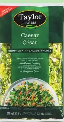 IGA TAYLOR FARMS CHOPPED SALAD KIT offer