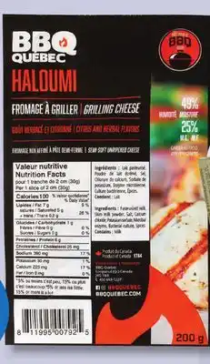 IGA HALOUMI BBQ QUÉBEC CHEESE offer